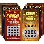 scratch-off lottery tickets